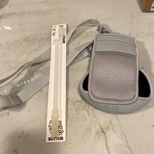 Hydrojug carrying case and straw